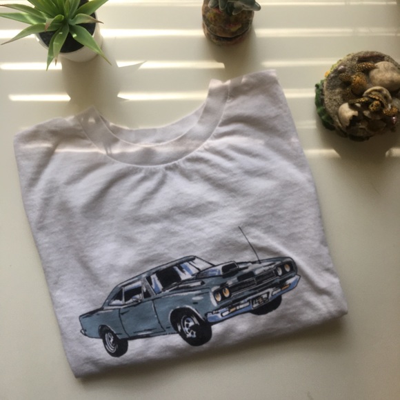 Brandy Melville Tops - Brandy Melville car t shirt